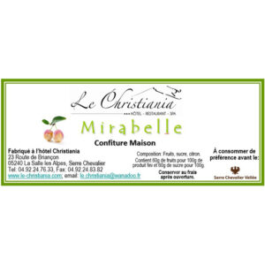 Confiture Mirabelle