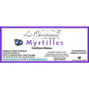 Confiture Myrtille